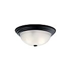 Plafonnier Kichler 8116BK 3-lumières 60W noir