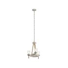 Mini Chandelier Kichler Minnow 82287 3-lumières 60W blanc antique