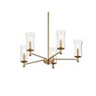 Kichler 82427 Taresa 5-Lumières 60W Bronze champagne Lustre