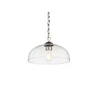 Kichler 82431 Gineva 1-Lumière 60W Nickel brossé Suspendu