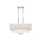 Suspendu à tambour Kichler Piatt 83248 6-lumières 40W chrome