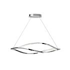 Suspendu pour îlot à LED Kichler Meridian 83385 1-lumière chrome