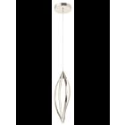 Mini suspendu à LED Kichler Meridian 83392 1-lumière nickel brossé