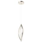 Mini suspendu à LED Kichler Meridian 83392 1-lumière nickel brossé