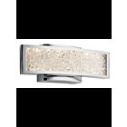 Applique murale à LED Kichler Crushed Ice 83506 1-lumière chrome