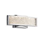 Applique murale à LED Kichler Crushed Ice 83506 1-lumière chrome