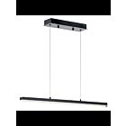 Lustre linéaire à LED Kichler Gorve 83593MBK 1-lumière 32W noir mat