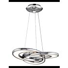 Lustre à 1 étage à LED Kichler Destiny 83619 4-lumières chrome