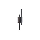 Applique murale à LED Kichler Idril 83702MBK 2-lumières 17W noir mat