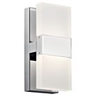 Applique murale à LED Kichler Haiden 83850 2-lumières chrome