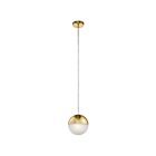 Suspendu à LED Kichler Moonlit 83854CGWH 1-lumière 17W or champagne