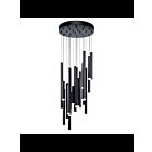 Suspendu à LED Kichler Soho 84116 24-lumières noir