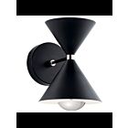 Applique murale à LED Kichler Kordan 84131 9.5W noir mat