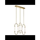 Suspendu à LED Kichler Delsey 84148 3-lumières or champagne