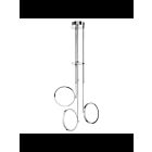 Lustre multi-étages à LED Kichler Bonham 84164 3-lumières chrome