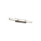 Luminaire de vanité linéaire à LED Kichler Neltev 84202 1-lumière 45W nickel satiné