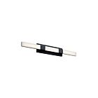 Luminaire de vanité linéaire à LED Kichler Neltev 84203 1-lumière 45W noir mat