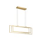 Lustre Kichler 84331CG 3-lumières 390W Or Champagne