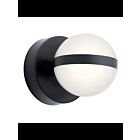 Luminaire de vanité à LED Kichler Brettin 85090MBK 1-lumière 12W noir mat