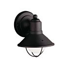 Lanterne murale extérieur Kichler Seaside 9021BK 1-lumière 60W noir