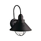 Lanterne murale extérieur Kichler Seaside 9023BK 1-lumière 150W noir
