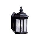 Lanterne murale extérieur Kichler Kirkwood 9028BK 1-lumière 100W noir