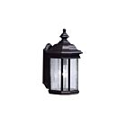 Lanterne murale extérieur Kichler Kirkwood 9029BK 1-lumière 150W noir