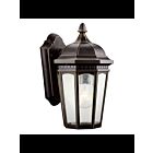 Lanterne murale extérieur Kichler Courtyard 9032RZ 1-lumière 100W bronze huilé