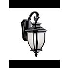 Lanterne murale extérieur Kichler Salisbury 9040BK 1-lumière 100W noir