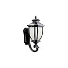 Lanterne murale extérieur Kichler Salisbury 9041BK 1-lumière 100W noir