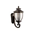 Lanterne murale extérieur Kichler Salisbury 9041RZ 1-lumière 100W bronze huilé
