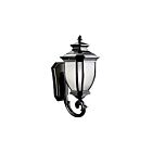 Lanterne murale extérieur Kichler Salisbury 9043BK 1-lumière 200W noir