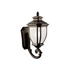 Lanterne murale extérieur Kichler Salisbury 9043RZ 1-lumière 200W bronze huilé