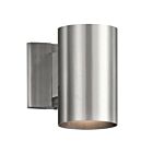 Lanterne murale extérieur Kichler Cylinder 9234BA 1-lumière 65W aluminium brossé
