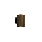 Lanterne murale extérieur Kichler Cylinder 9236AZ 1-lumière 120W bronze architectural