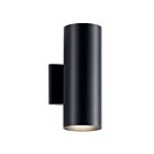 Lanterne murale extérieur Kichler Cylinder 9244BK 2-lumières 65W noir