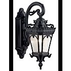 Lanterne murale extérieur Kichler Tournai 9356BKT 1-lumière 150W noir texturé