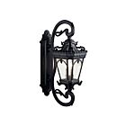 Lanterne murale extérieur Kichler Tournai 9359BKT 4-lumières 60W noir texturé