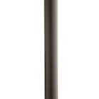 Poteau de lanterne avec support d'échelle Kichler 9505AZ bronze architectural