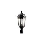 Lampe sur poteau extérieur Kichler Courtyard 9532RZ 1-lumière 200W bronze huilé