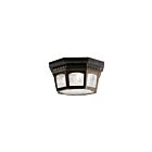 Plafonnier extérieur Kichler Courtyard 9538RZ 3-lumières 40W bronze huilé