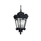 Suspendu extérieur Kichler Tournai 9564BKT 4-lumières 100W noir texturé