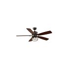 Ventilateur de plafond Kichler Clermont 35156 bronze naturel satiné