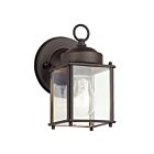 Lanterne murale extérieur Kichler 9611OZ 1-lumière 60W vieux bronze