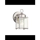 Lanterne murale extérieur Kichler 9611SS 1-lumière 60W acier inoxydable