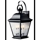 Lanterne murale extérieur Kichler Mount Vernon 9704BK 4-lumières 60W noir