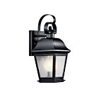 Lanterne murale extérieur Kichler Mount Vernon 9707BK 1-lumière 100W noir