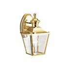 Lanterne murale extérieur Kichler Bay Shore 9711PB 1-lumière 100W laiton poli