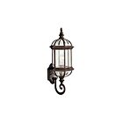 Lanterne murale extérieur Kichler Barrie 9736TZ 1-lumière 100W bronze tannery