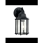 Lanterne murale extérieur Kichler Chesapeake 9774BK 1-lumière 60W noir